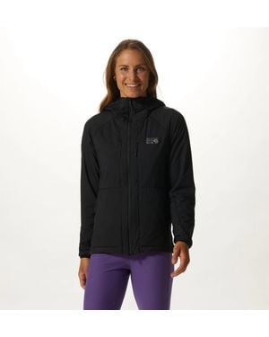 Mountain Hardwear Kor Airshell Warm Jacket Full Zip Jzz100 - Black