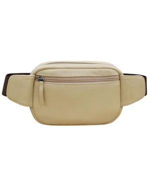 ILI New York Zip Belt Bag - Natural