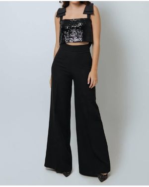 Kleid Dione Wide Leg Pants - Black