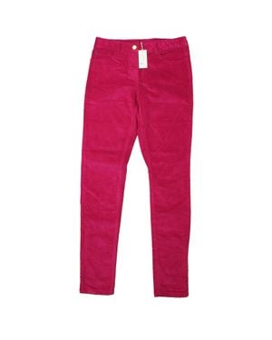 Jacadi Girls Corduroy Pants - Red