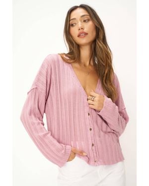 Project Social T Otis Reversible Long Sleeve - Pink