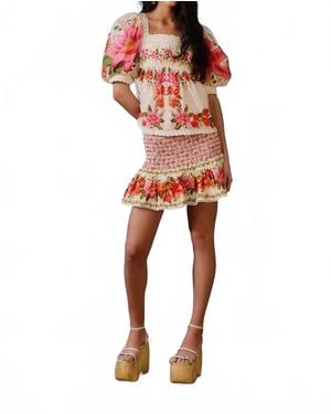 FARM Rio Summer Fruit Blouse - Orange
