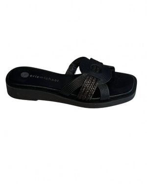 Eric Michael Solar Sandal - Black
