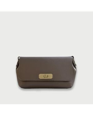 Apatchy London The Maisie Maxi Leather Bag - Brown