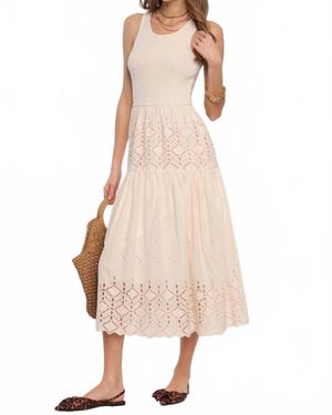 Heartloom Aribella Midi Dress - Natural