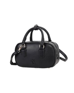 MKF Collection by Mia K Vesper Satchel Bag Vegan Leather Shoulder Bag Handbag Purse By Mia K - Black