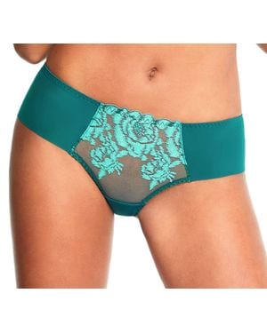 Maison Lejaby Fleur Ikat Culotte Panties - Blue