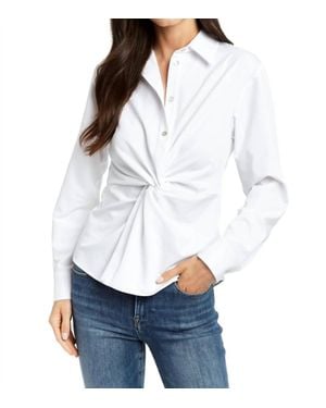 Drew Natica Twist Top - White