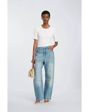 Munthe Bodhi Barrel Jean - Blue