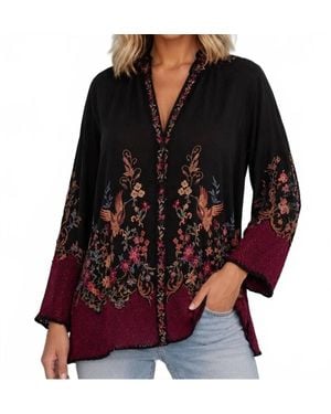 Johnny Was Eleana Blouse - Black