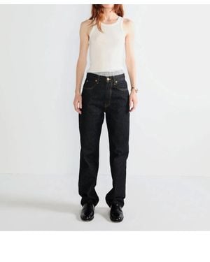 Kule Ribbed Lenny Tank Top - Black