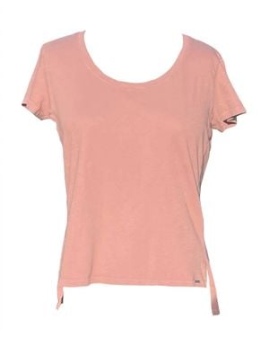LVHR Nola Crew T-Shirt - Pink