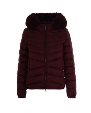 Colmar Hooded Down Jacket - Purple