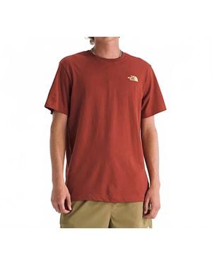 The North Face Escape The City Regular Short Sleeve Tee - Red