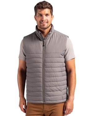 Clique Elevation Eco Full Zip Puffer Vest - Gray