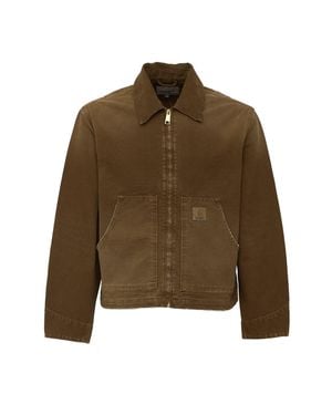 Carhartt Og Arcan Dearborn Canvas Jacket - Green