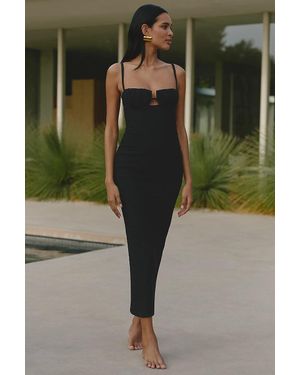 Montce Pearl Midi Slip Dress - Green
