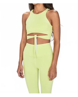 Year Of Ours Natalie Sports Bra - Yellow