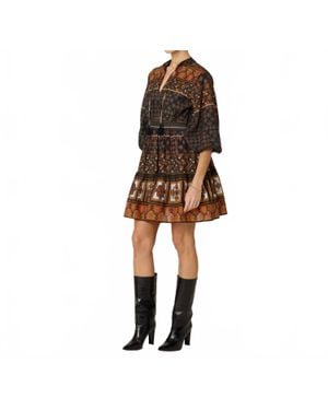 Cleobella Priyanka Mini Dress - Natural