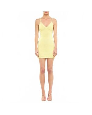 Asta Resort Delilah Mini Dress - Yellow