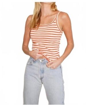 LNA Timeless Cotton Tank Top - Blue