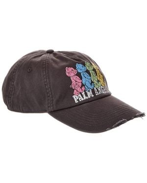 Palm Angels Crossroads Bears Cap - Black