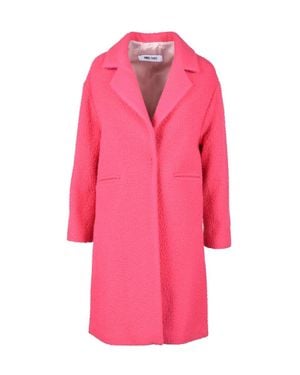 ANNIE PARIS Virgin Wool Coat - Pink