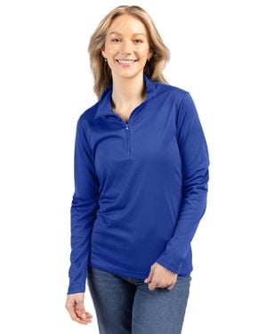 Clique Spin Eco Performance Half Zip Pullover - Blue