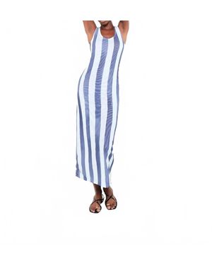 The Lulo Project Elaine Maxi Dress - Blue
