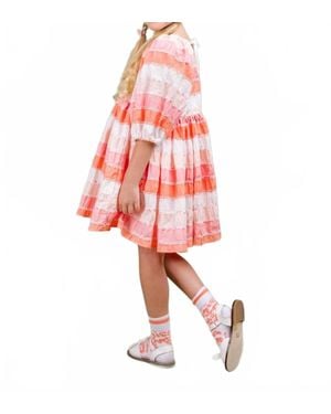 PAADE MODE Girl's Skyline Dress - Red