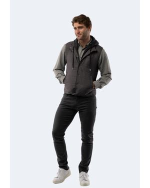 American Heritage Hooded Vest - Black