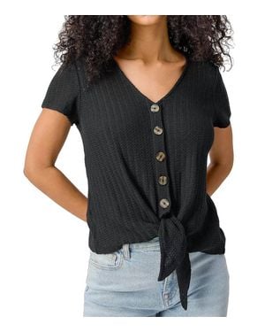Sanctuary By My Side Top - Black
