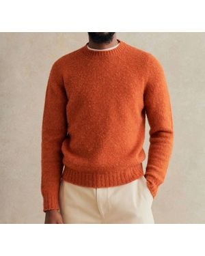 De Bonne Facture Shaggy Sheep Sweater - Orange