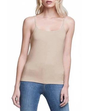 L'Agence Ella Spaghetti Tank Top - Blue