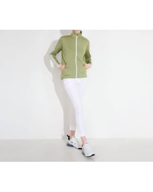 Abacus Sportswear Lds Bovey Midlayer Jacket - Green