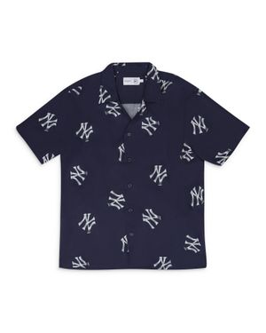 Aimé Leon Dore New York Yankees Leisure Shirt - Blue