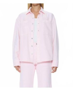 Pistola Elin Denim Shacket - White