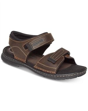 Rockport Darwyn Quarter-Strap Sandal - Brown
