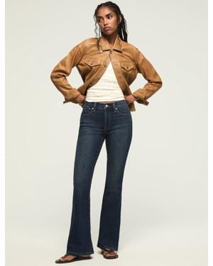 Lucky Brand High Rise Stevie Flare - Blue