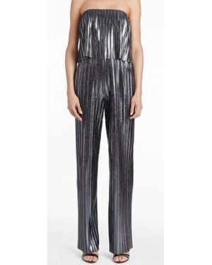 Amanda Uprichard Collina Jumpsuit - Black