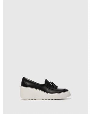 Fly London Dala Slip On Shoes - White