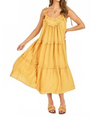 Sadie & Sage Erin Maxi Dress - Yellow