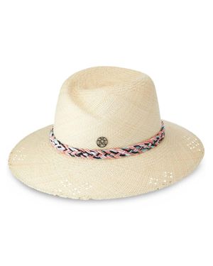 ストローハット MAISON MICHEL ERIC RIBBON ON BRISA HAT d0734184be31eb6a4b204840959439