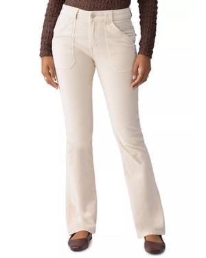 Sanctuary Hayden Corduroy Bootcut Pants - Natural