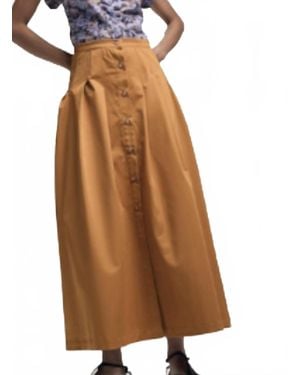 Kika Vargas Rebecca Skirt - Brown