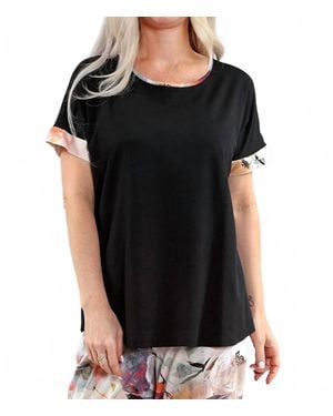 Michael Tyler Short Sleeve Top - Black