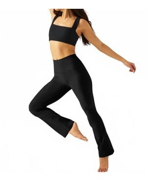 Beyond Yoga Spacedye High Waisted Practice Pant - Black