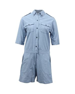 Isabel Marant Etoile Short Sleeve Sweater - Blue