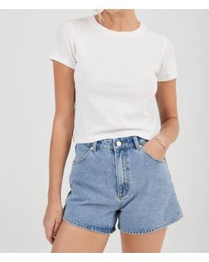 Rolla's Mirage High Rise Short - Blue