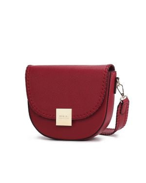 MKF Isa Crossbody Bag Stylish And Functional Accessory By Mia K - Red